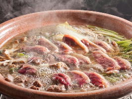 【冬季限定－鴨鍋－】冬の訪れを告げる、滋賀の郷土料理『真鴨の鴨鍋』をあっさり鰹出汁で。
